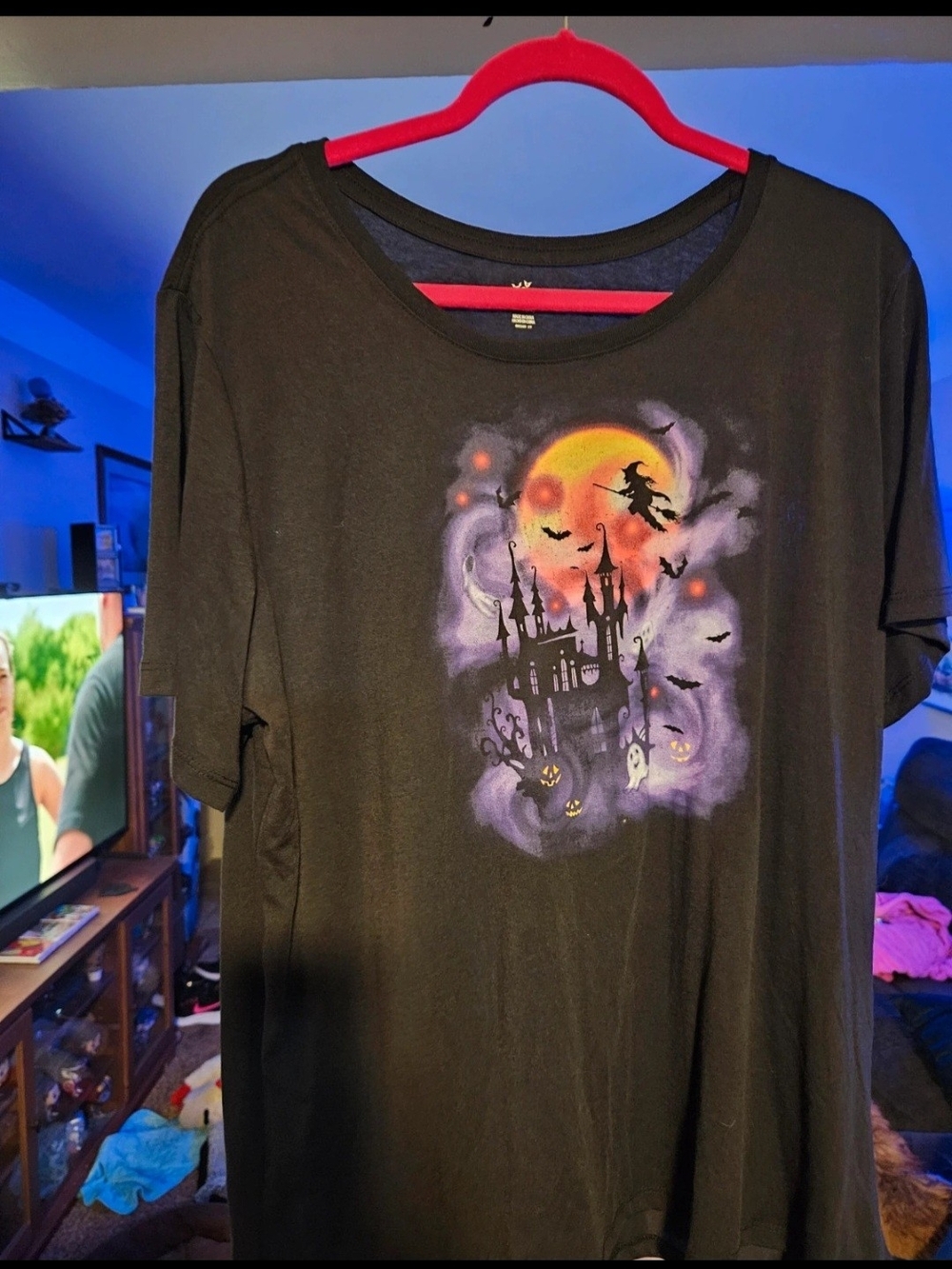 Way to Celebrate women's black graphic tee XXXL